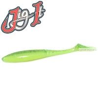 Мягкая приманка Jig It Flutter 3,8''  (чеснок) 95 мм /3,8 гр / упаковка 6 шт / цвет: 017