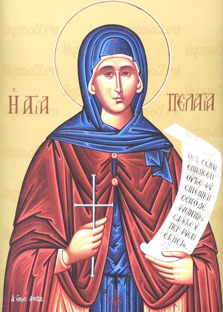 Икона Пелагея Антиохийская