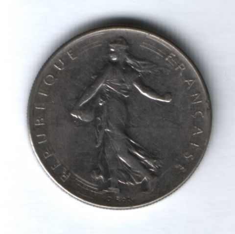 1 франк 1964 г. Франция
