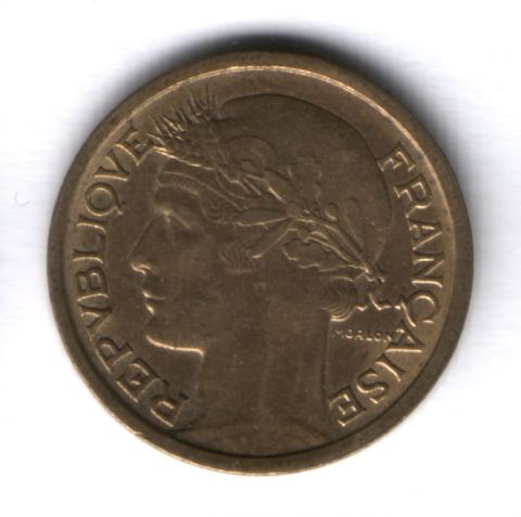 1 франк 1941 г. Франция AUNC