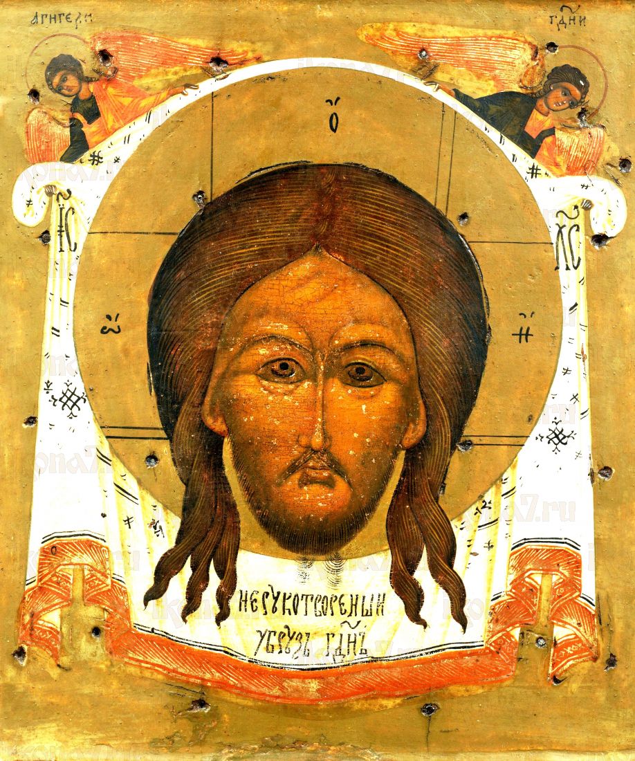 Икона Спас Нерукотворный  (копия старинной)