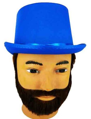 Шляпа Цилиндр(синий)