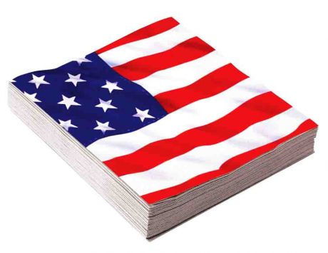 Салфетки флаг США
