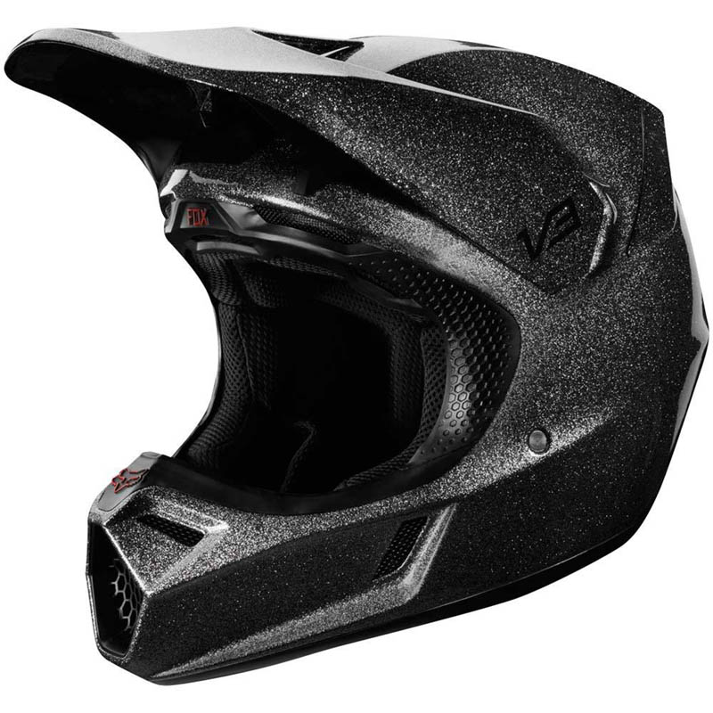Fox V3 Baz Pewter шлем, серый