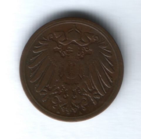 1 пфенниг 1895 года Германия, A