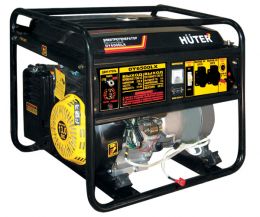 Бензиновый генератор Huter DY6500LX (электростартер)