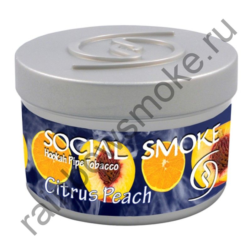 Social Smoke 1 кг - Citrus Peach (Цитрус с Персиком)