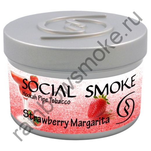Social Smoke 1 кг - Strawberry Margarita (Клубничная Маргарита)