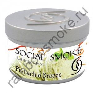 Social Smoke 1 кг - Pistachio Breeze (Фисташковое мороженое)