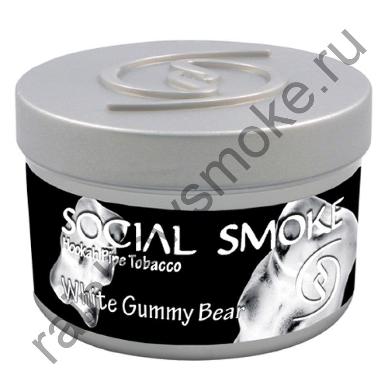 Social Smoke 1 кг - White Gummy Bear (Белый Мишка Гамми)