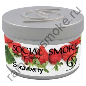 Social Smoke 1 кг - Strawberry (Клубника)