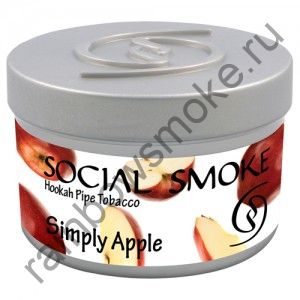Social Smoke 1 кг - Simply Apple (Яблоко)