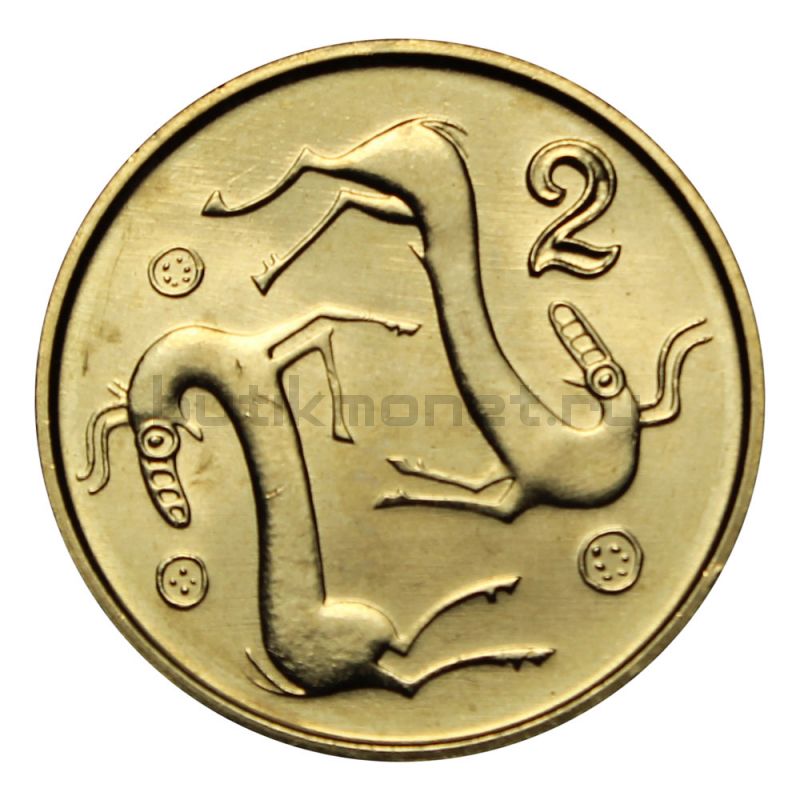 2 цента 1998 Кипр