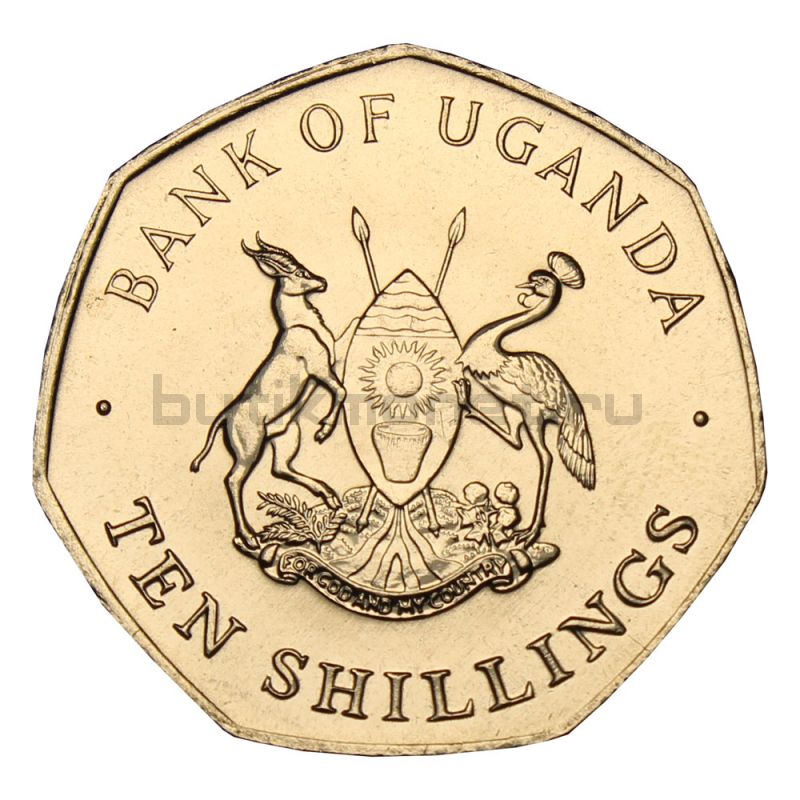 10 шиллингов 1987 Уганда