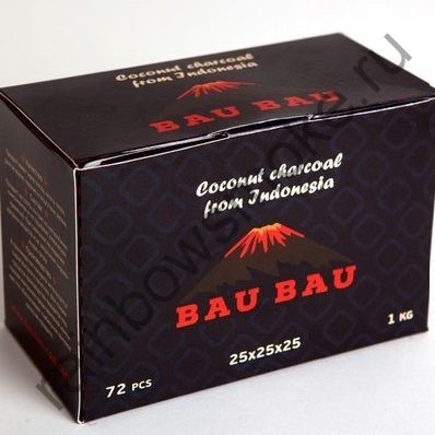 Кокосовый уголь BAU BAU (72шт)