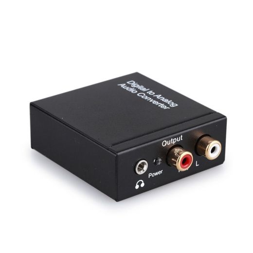 ЦАП Digital to Analog Audio Converter (Toslink+Coaxial to L/R+3.5mm)