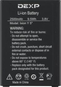 Аккумулятор для телефона DEXP Ixion Y5 Original