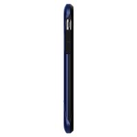 Чехол Spigen Reventon для iPhone X голубой металлик