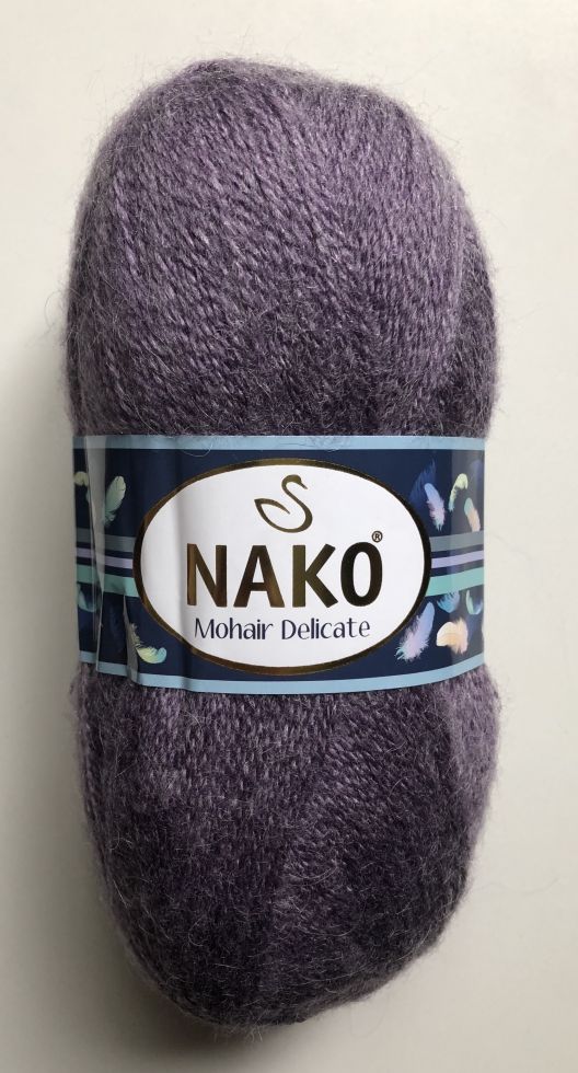 Mohair Delicat (Elegant) (Nako) 6149-пыльная сирень