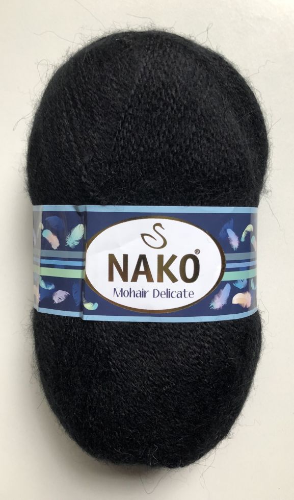 Mohair Delicat (Elegant) (Nako) 6130-черный