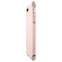 Чехол Spigen Crystal Shell для iPhone 7 Plus кристально-розовый