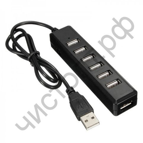 USB HUB USB-хаб OT-PCR10 на 7 портов USB 2.0
