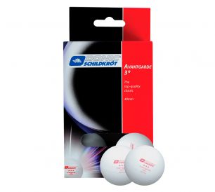 Мячики для настольного тенниса Donic Avantgarde 3, 6 шт, белый 
