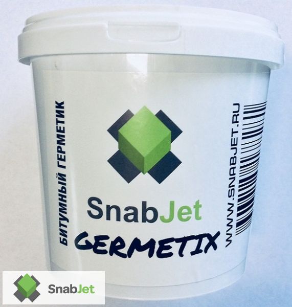 Битумный герметик для универсального ремонта SnabJet GERMETIX