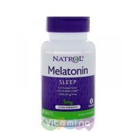 Natrol Melatonin (Мелатонин) 5 мг, 60 табл.