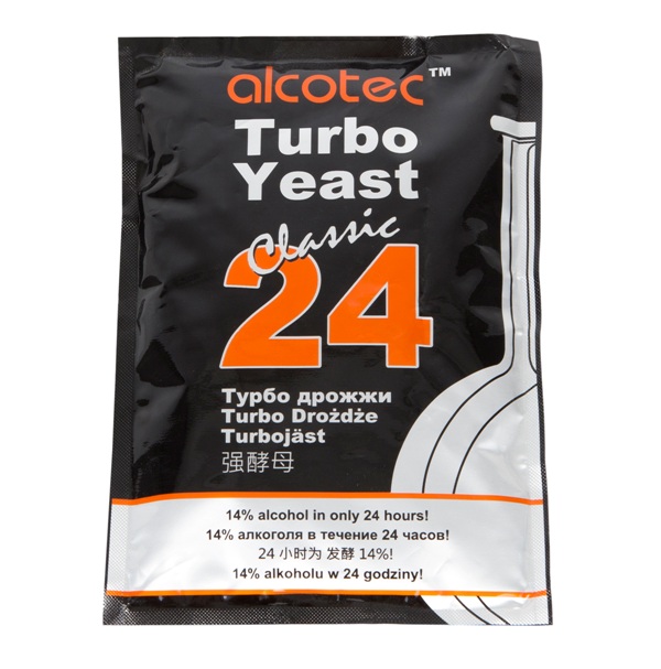 Дрожжи Alcotec 24 Classic Turbo 175 гр, (50 шт/кор)