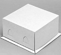Короб картонный для тортов  210*210*100мм