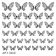 Слайдер-дизайн для ногтей Ажурные бабочки. Тренд 2019 года