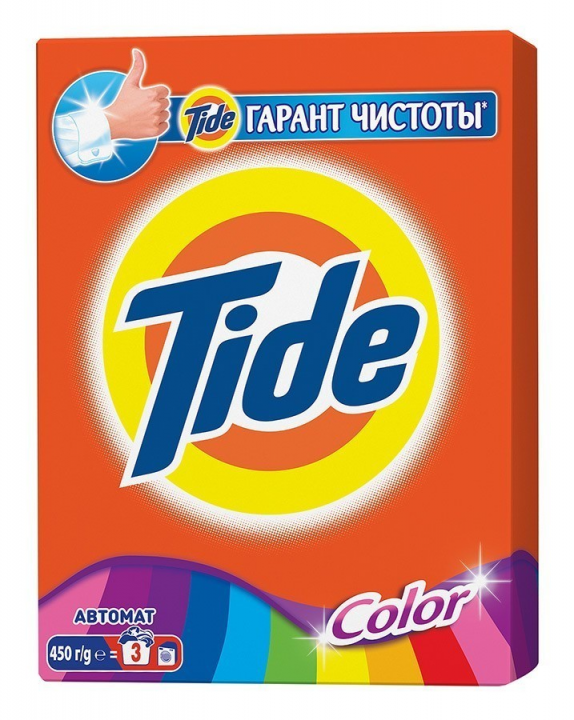 Стир. порошок Тайд 450г автомат Колор *