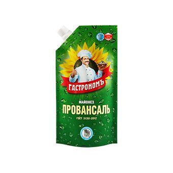 Майонез Гастроном Провансаль 67% д/пак 816г ООО Краспищепром