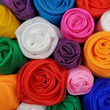 Шёлковый платок 15 см - разные цвета