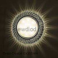 Точечный Светильник OREOL Crystal GX355 130/85mm под лампу GX53 H4 Белый