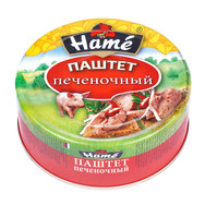 Паштет ХАМЕ 250г печеночный ж/б