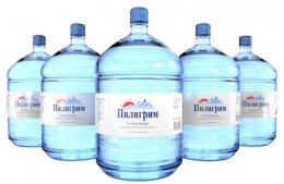 Вода Пилигрим 5 бутылей по 19 литров, пэт.
