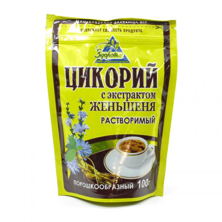 Цикорий Здоровье с женьшенем 100г
