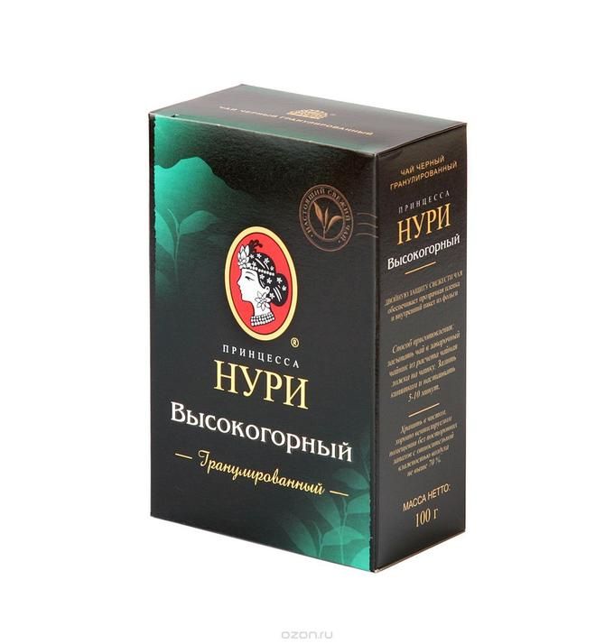 Чай Принцесса Нури высокогорный BOP HG 100г