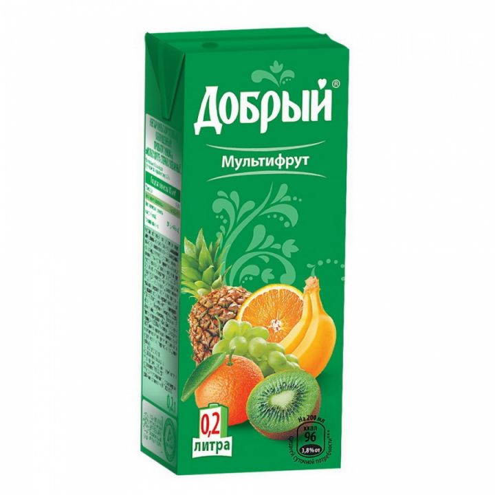 Сок Добрый 0,2л Мультифрукт
