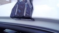 Универсальный багажник на крышу Hyundai Creta 2016-... без рейлингов, стальные прямоугольные дуги