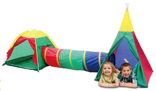 Детская игровая палатка с туннелем 3в1 NA-8703