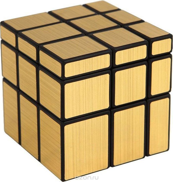 Кубик Magic Brains Toys Cube 3х3х3, Цвет Золото