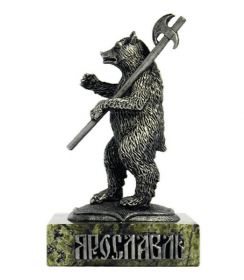 Герб города Ярославль- Медведь