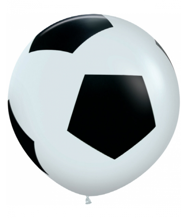 Футбольный мяч большой латексный шар с гелием