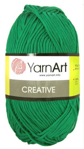 Creative (Yarnart) 227-зеленая трава