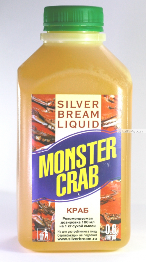 Ароматизатор Silver Bream  Liquid Monster Crab 600 мл (Краб)