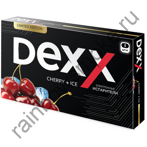 Электронная сигарета Dexx Вишня + Лед (Cherry + Ice)