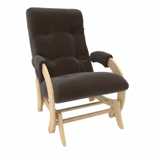 Кресло- гляйдер Модель 68 (Verona Brown/Натуральный/Шпон)